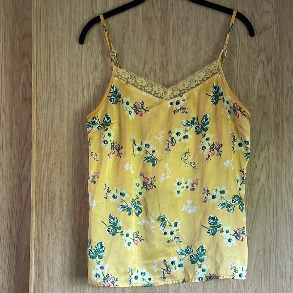 Vibrant Yellow and Green Tank Top with Bold Style